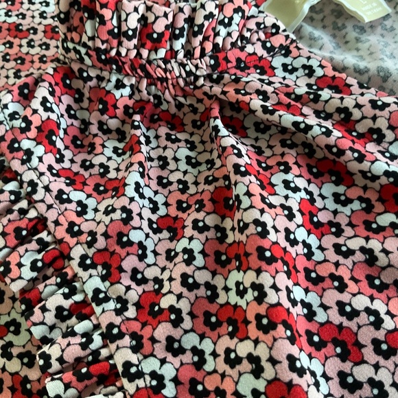 MICHAEL Michael Kors Floral Sleeveless Dress w/ Ruffled Neckline and Arm Holes - Picture 6 of 7